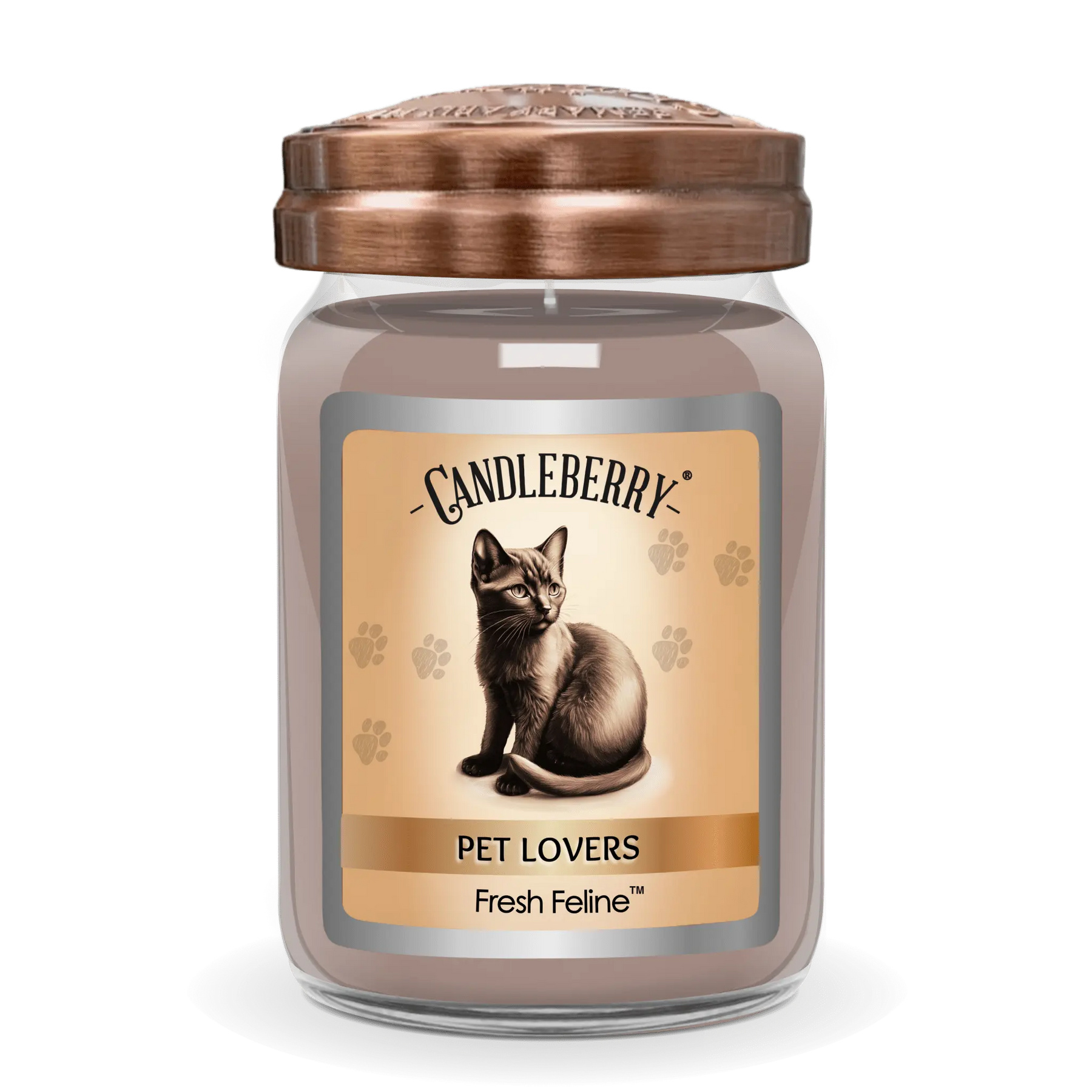 Fresh Feline™ - Large Jar Candle (Collective) The Candleberry® Candle Company