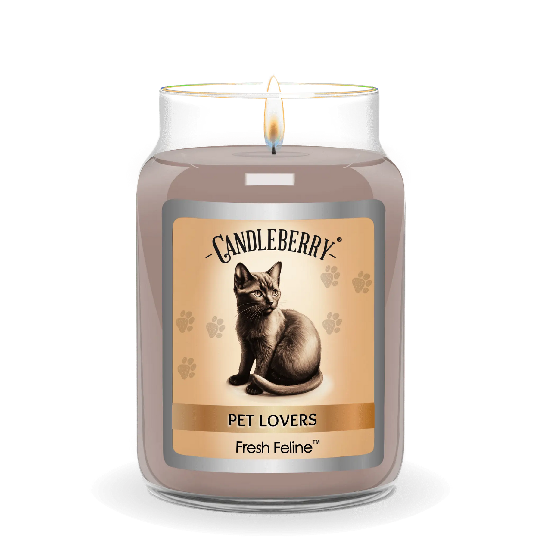 Fresh Feline™ - Large Jar Candle (Collective) The Candleberry® Candle Company