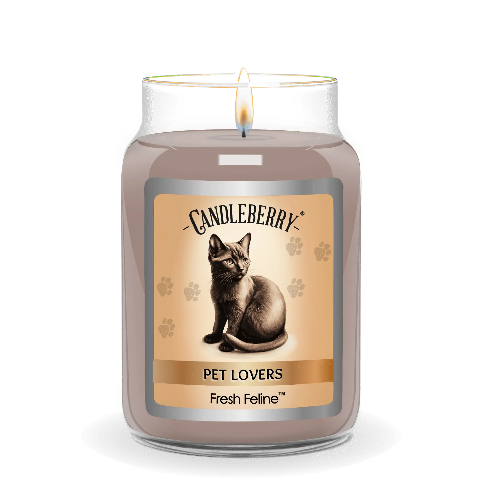 Fresh Feline™ - Large Jar Candle (Collective) The Candleberry® Candle Company