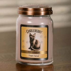 Fresh Feline™ - Large Jar Candle (Collective) The Candleberry® Candle Company