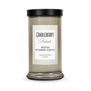 Frosted Blueberry Donuts™, Kindred, Large Jar Candle (Collective) The Candleberry® Candle Company