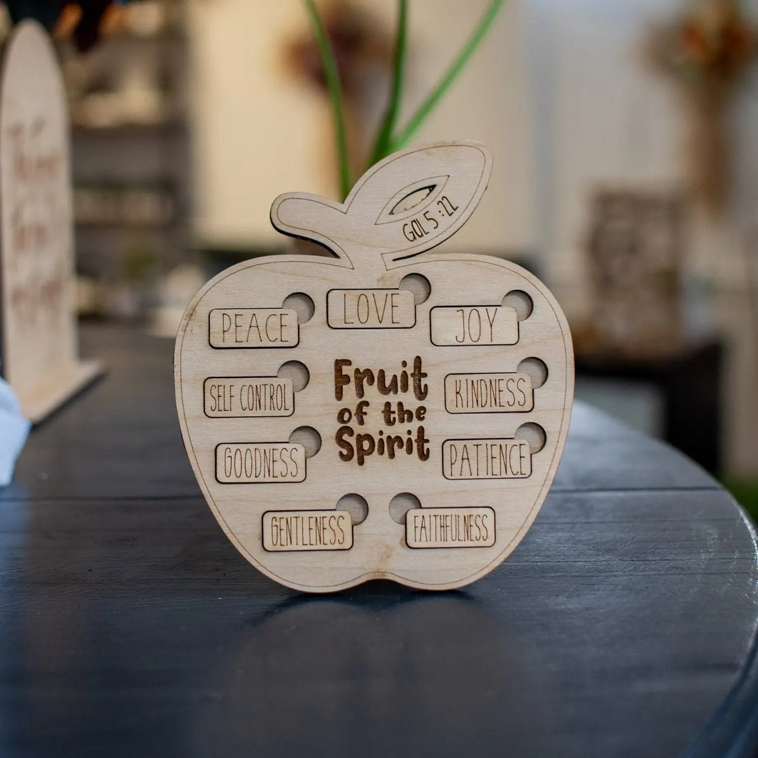 Fruit of the Spirit Wood Puzzle Still Magnolia