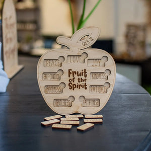 Fruit of the Spirit Wood Puzzle Still Magnolia