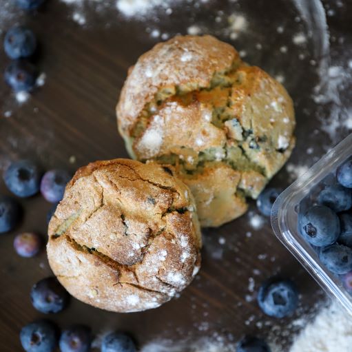 Blueberry Blast Buttermilk Scones - Gluten Free