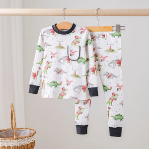 Georgia Dinos All-Stars Organic Cotton Kids Pajamas Nola Tawk