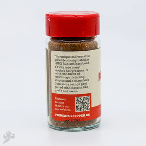 Ghost Chili BBQ Rub Seasoning Mix by Powerful Pepper Company, Southern food gift detail photo 2