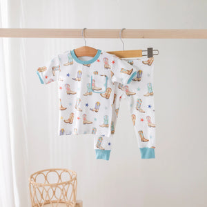 Giddy Up Organic Cotton Kids Pajamas Nola Tawk