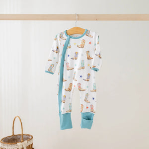 Giddy Up Organic Cotton Kids Pajamas Nola Tawk