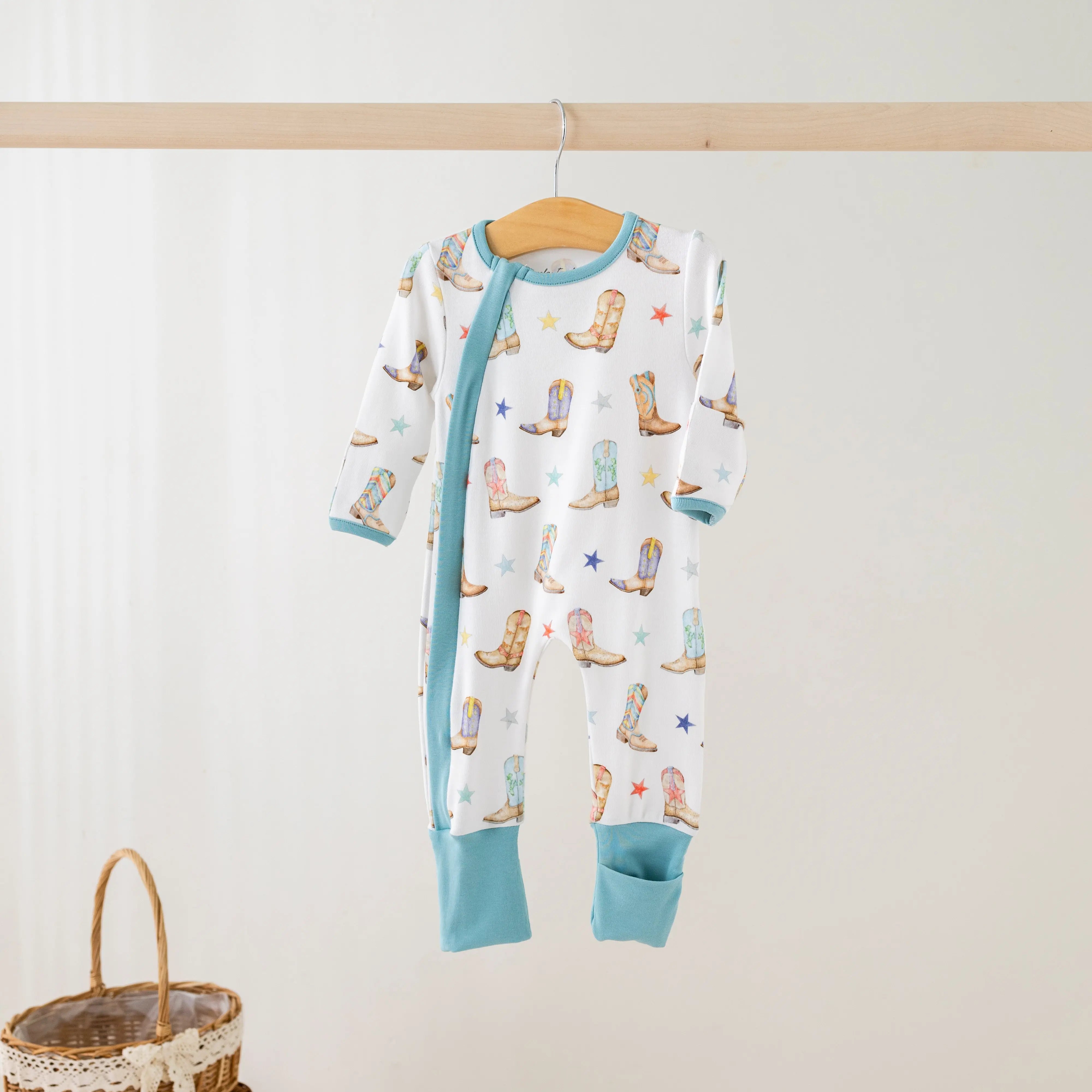 Giddy Up Organic Cotton Kids Pajamas Nola Tawk