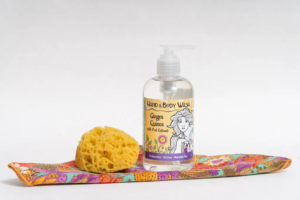 Ginger Quince Liquid Hand & Body Soap 8 oz. Essential Journeys