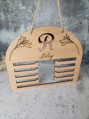 Girls Medal Display Sign EverLee Creations