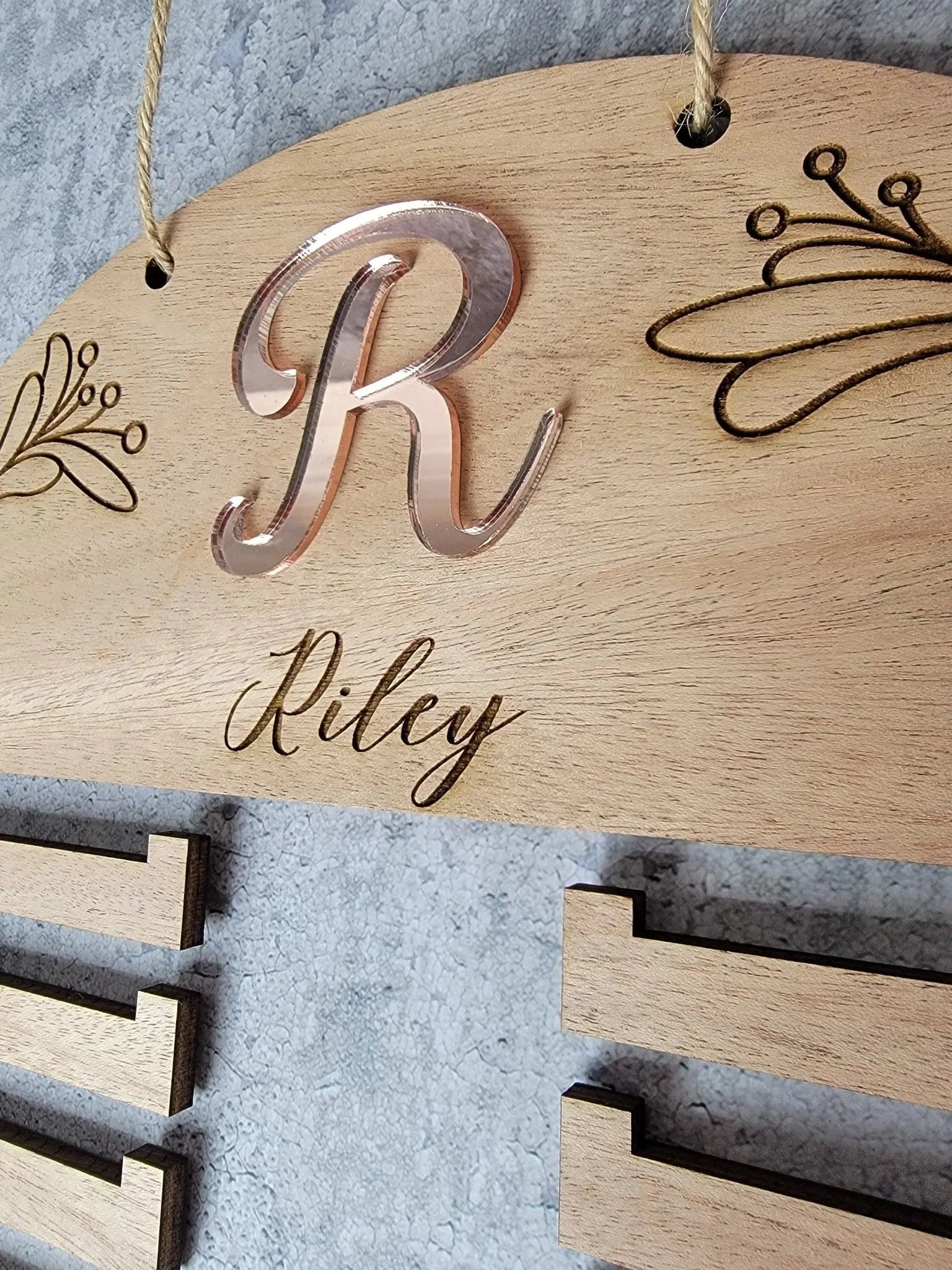 Girls Medal Display Sign EverLee Creations