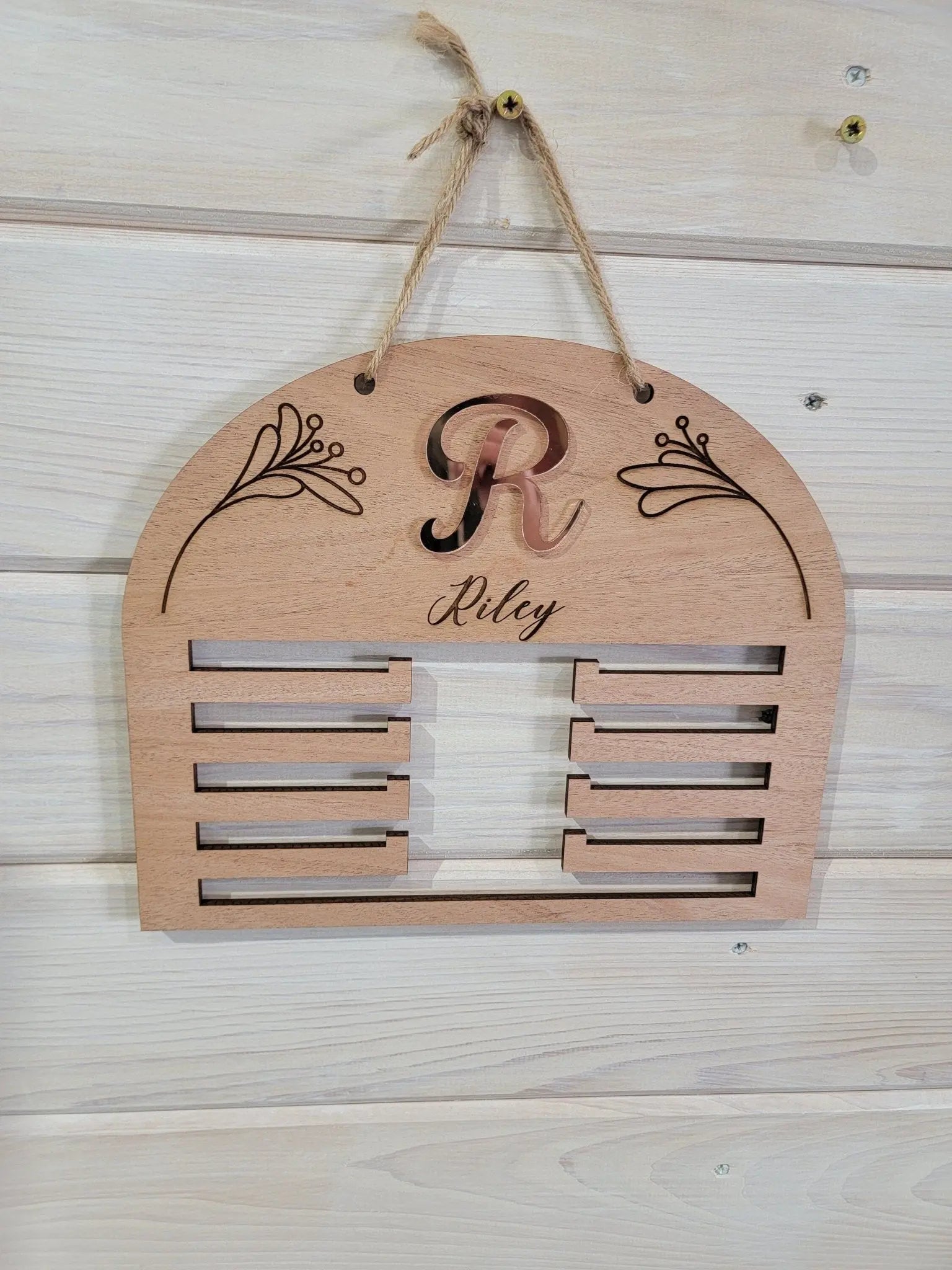 Girls Medal Display Sign EverLee Creations