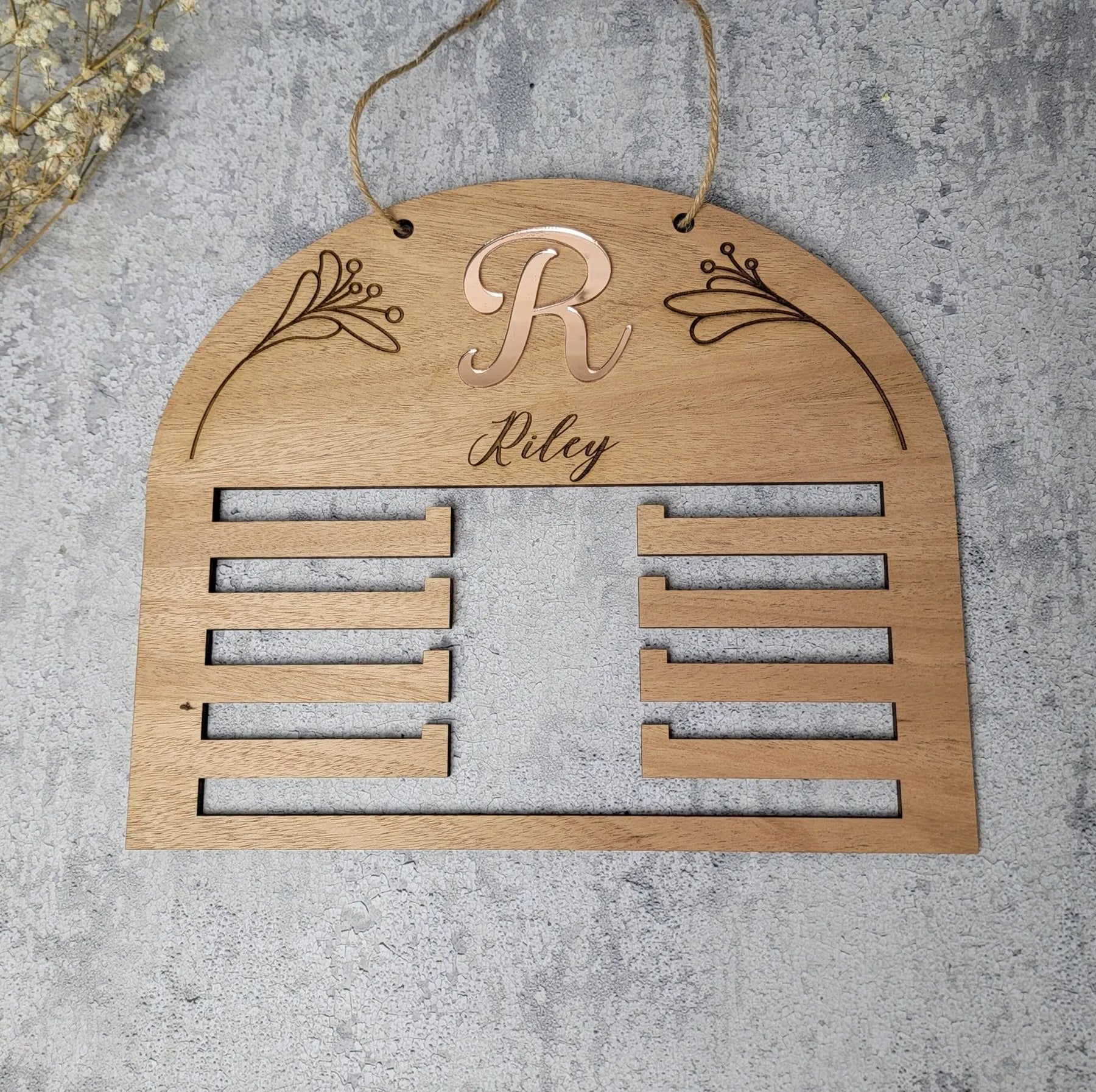 Girls Medal Display Sign EverLee Creations