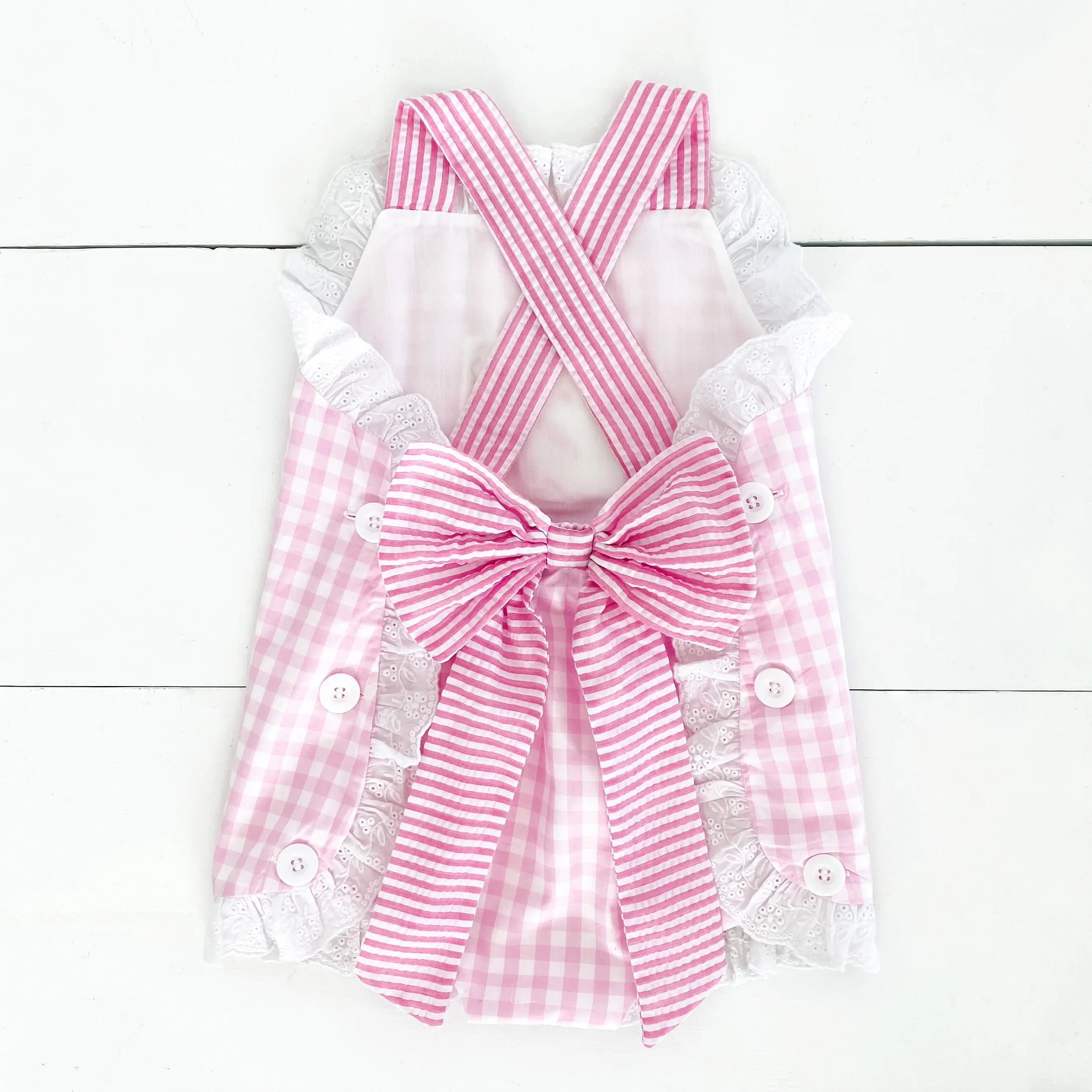 Girls Second Birthday Smocked Bubble Seven Lantern Lane