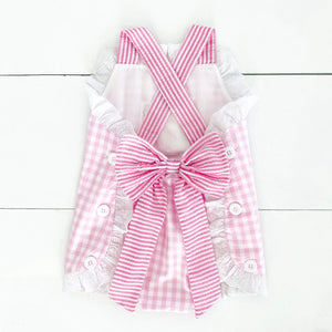 Girls Second Birthday Smocked Bubble Seven Lantern Lane