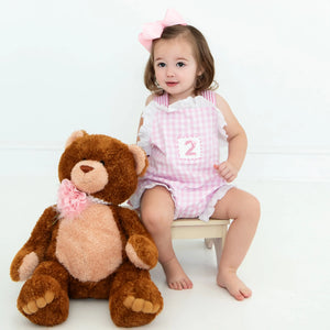 Girls Second Birthday Smocked Bubble Seven Lantern Lane
