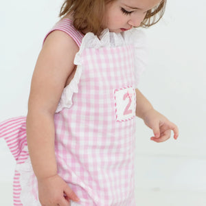 Girls Second Birthday Smocked Bubble Seven Lantern Lane