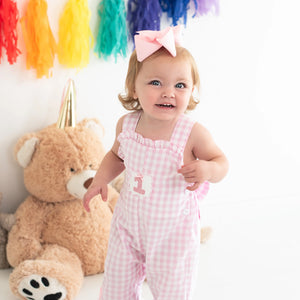 Girls Smocked First Birthday Longall Seven Lantern Lane