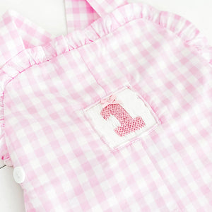 Girls Smocked First Birthday Longall Seven Lantern Lane