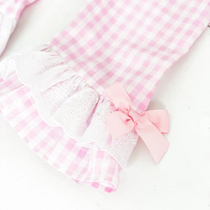 Girls Smocked First Birthday Longall Seven Lantern Lane