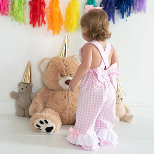 Girls Smocked First Birthday Longall Seven Lantern Lane