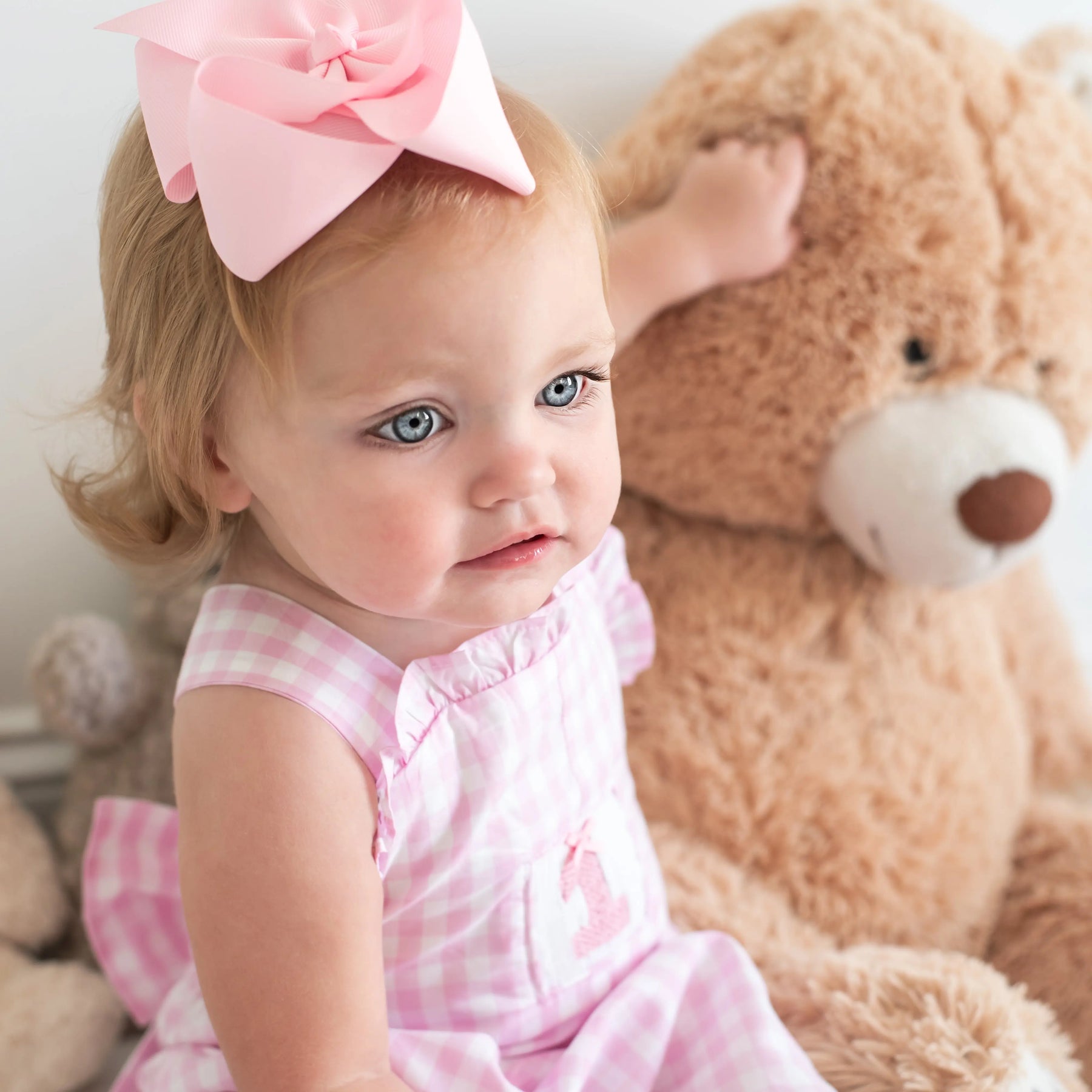 Girls Smocked First Birthday Longall Seven Lantern Lane