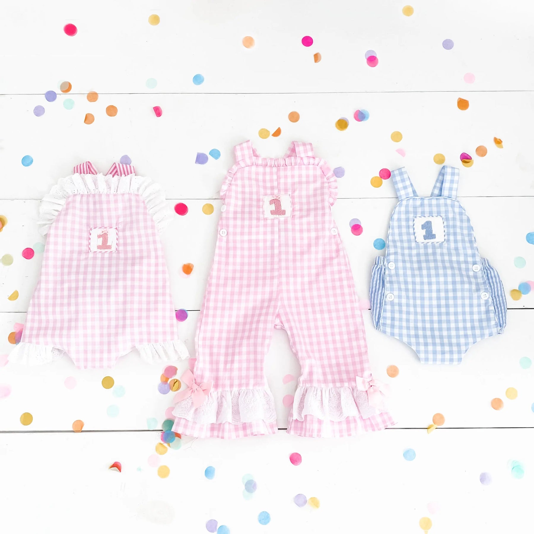 Girls Smocked First Birthday Longall Seven Lantern Lane
