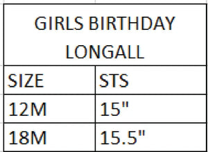 Girls Smocked First Birthday Longall Seven Lantern Lane