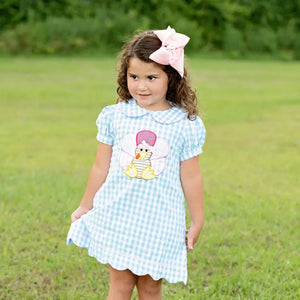 Girls Thanksgiving Turkey Dress Seven Lantern Lane