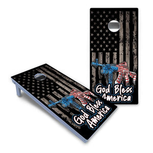 God Bless America Cornhole Boards - All Weather Series Cornhole Solutions
