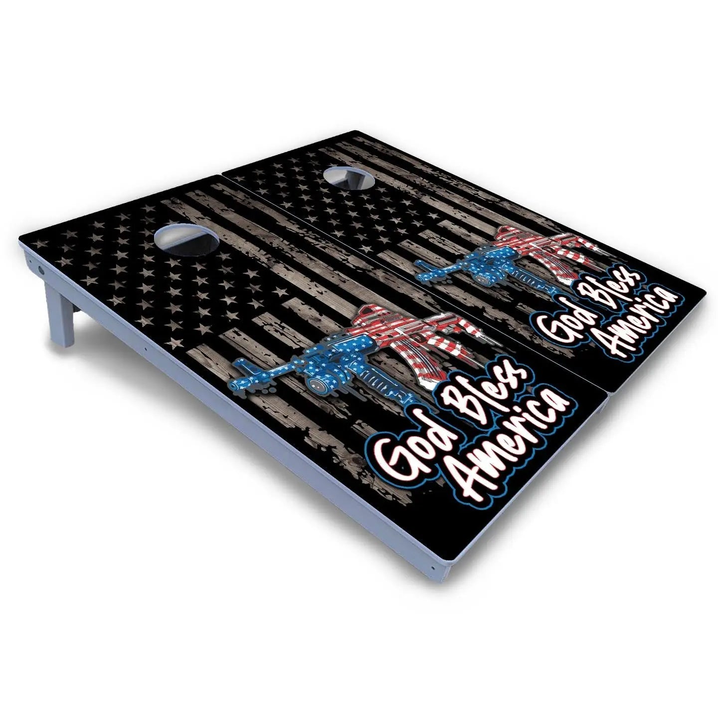 God Bless America Cornhole Boards - All Weather Series Cornhole Solutions