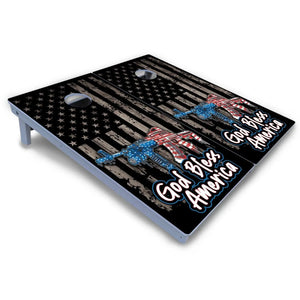 God Bless America Cornhole Boards - All Weather Series Cornhole Solutions