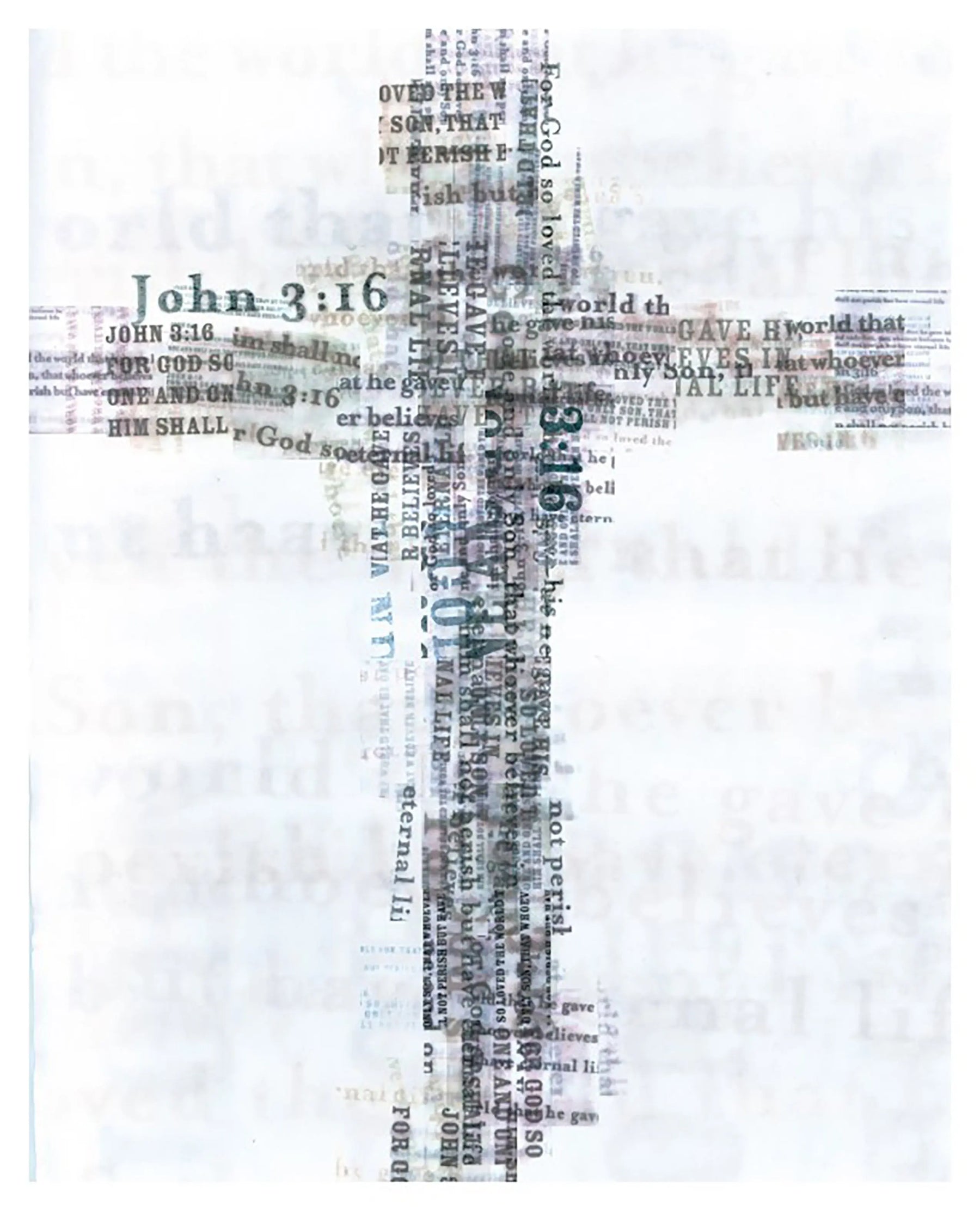 God So Loved The World Art Prints Dennehey Design Co.