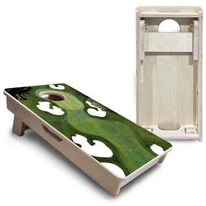 Golf Course - Mini or Vacation Size Cornhole Boards Cornhole Solutions