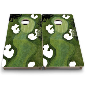 Golf Course - Mini or Vacation Size Cornhole Boards Cornhole Solutions