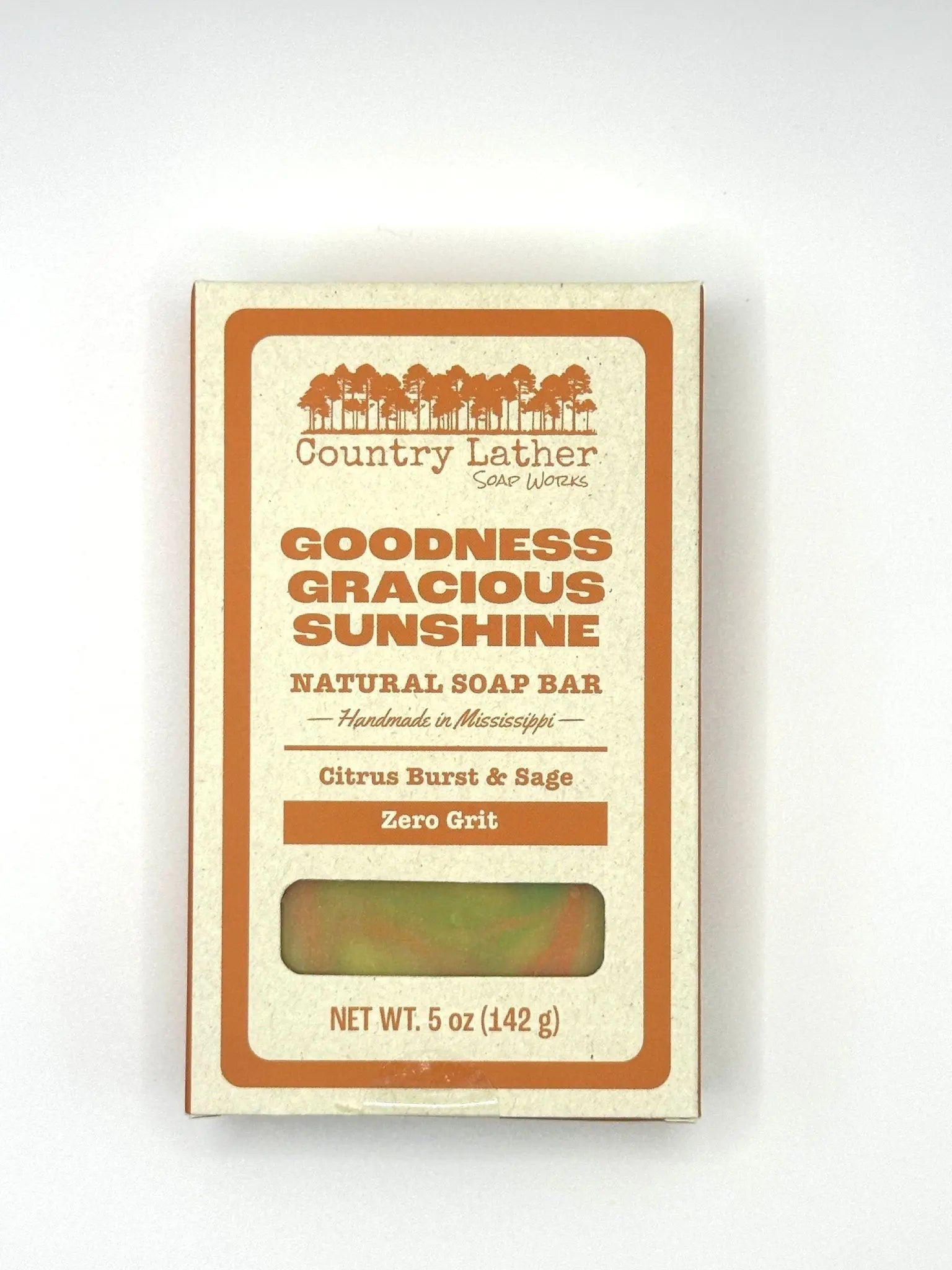 Goodness Gracious Sunshine handmade Southern soap bar