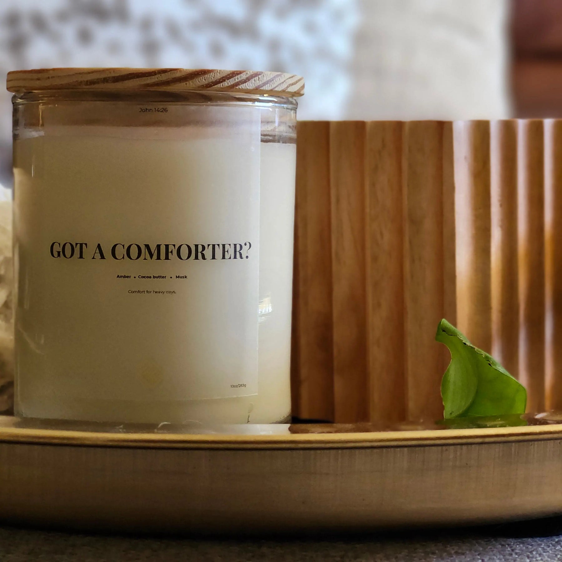 Got a Comforter Christian gift soy candle