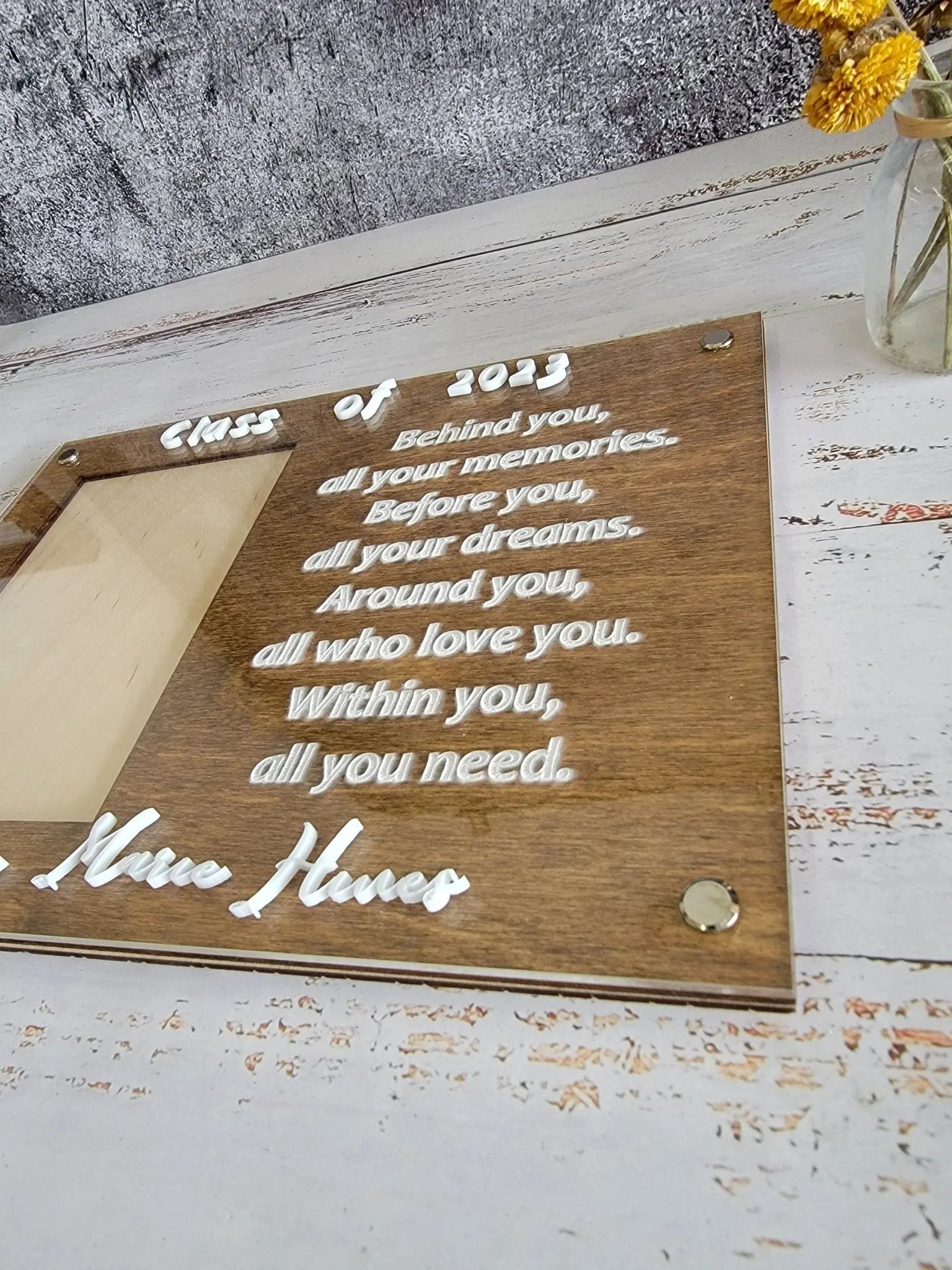 Graduation  Picture Frame EverLee Creations