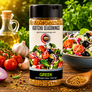 Igotchu Greek seasoning by Igotchu Seasonings, Southern food gift main product photo