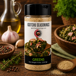 Igotchu Greens Seasoning by Igotchu Seasonings, Southern food gift main product photo