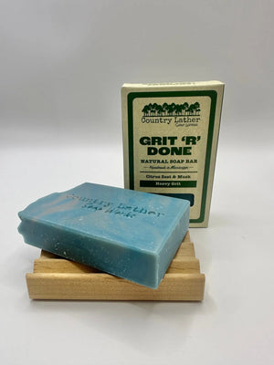 Grit R Done soap bar by Country Lather Soap Works