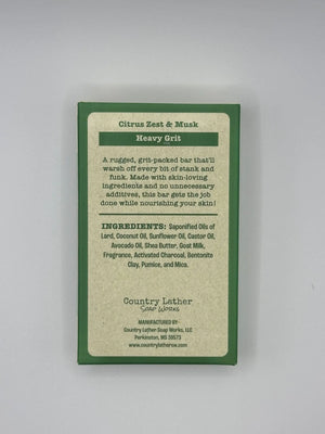 Grit R Done handmade soap for hard working hands