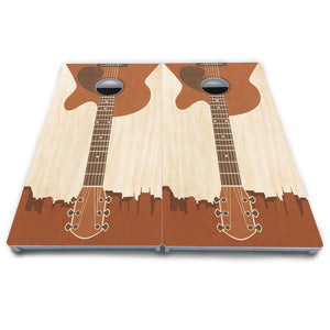Guitar Cornhole Boards - All Weather Series Cornhole Solutions