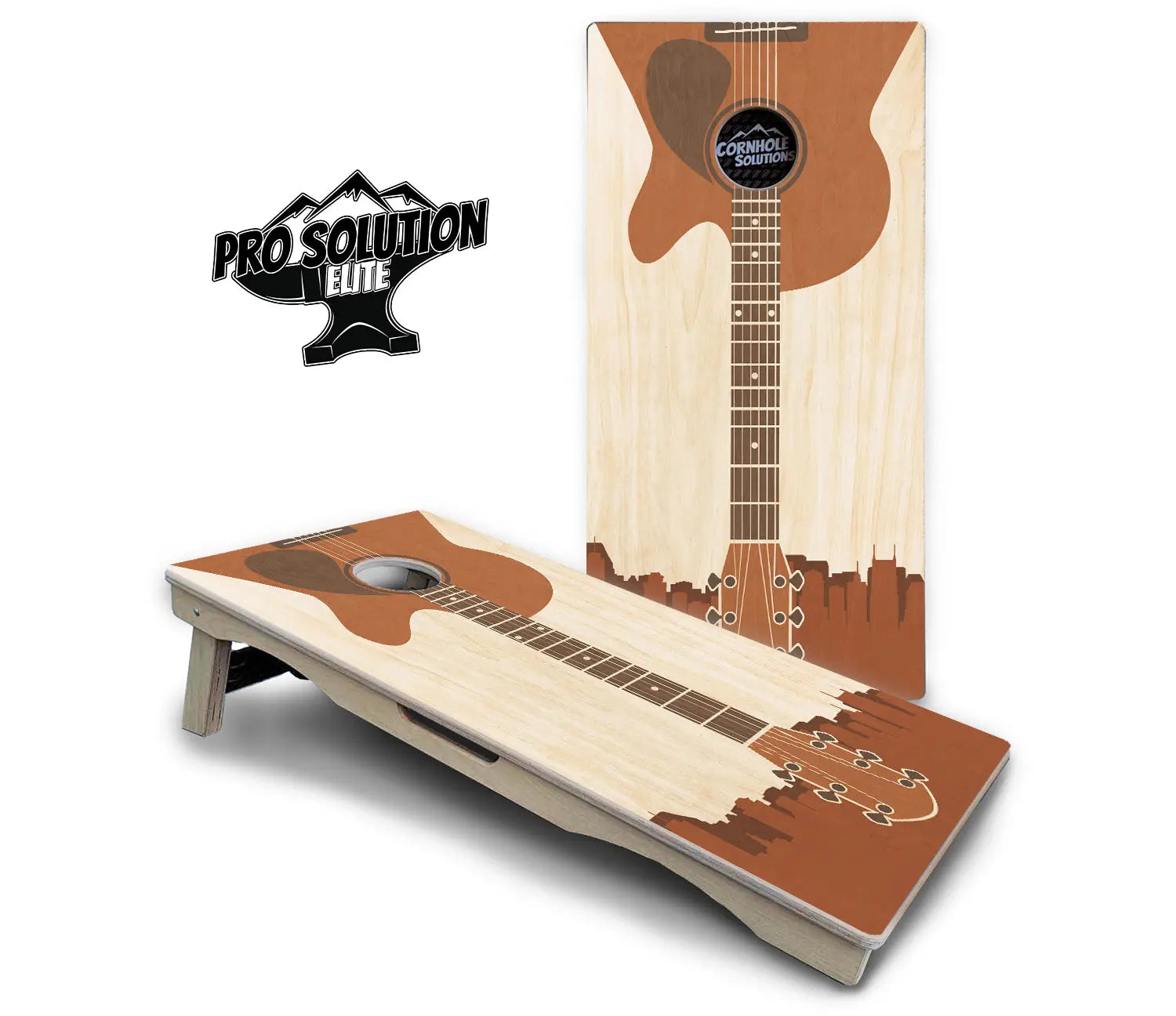 Guitar Cornhole Boards - Pro Solution Elite Series Cornhole Solutions