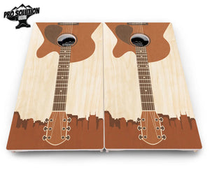 Guitar Cornhole Boards - Pro Solution Elite Series Cornhole Solutions