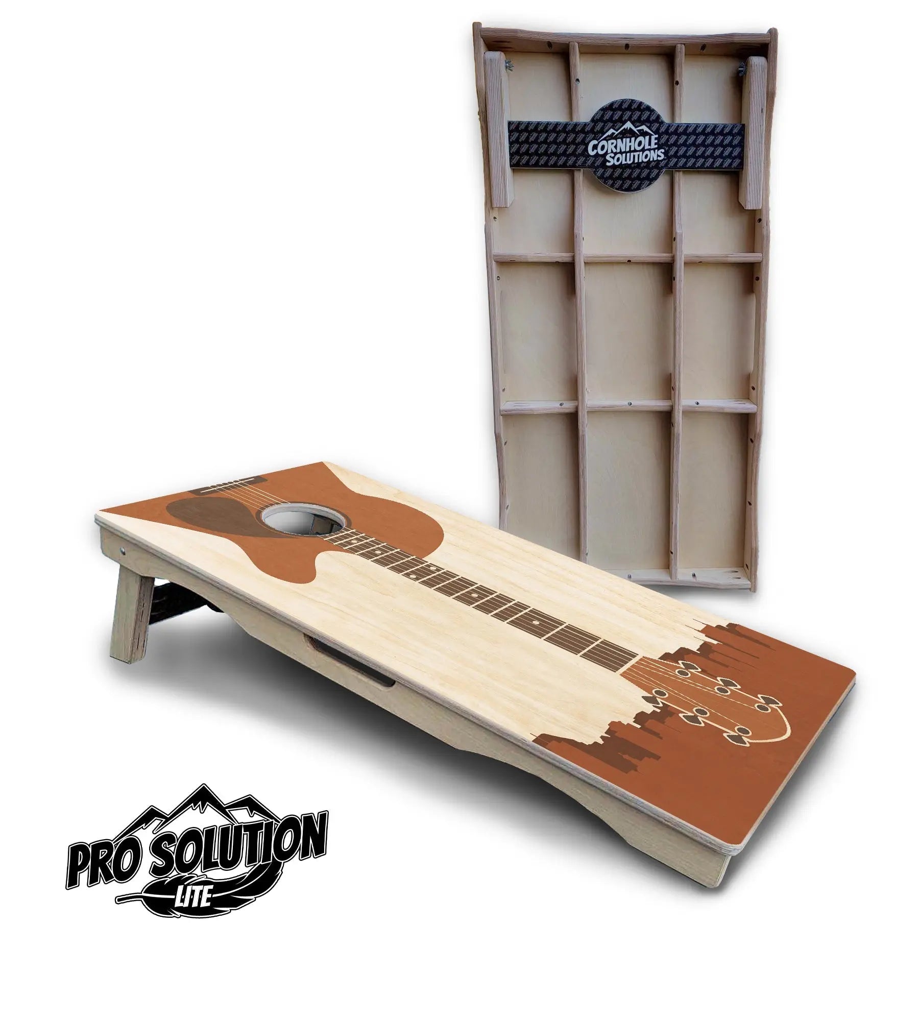 Guitar Cornhole Boards - Pro Solution Lite Series Cornhole Solutions