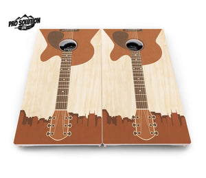 Guitar Cornhole Boards - Pro Solution Lite Series Cornhole Solutions