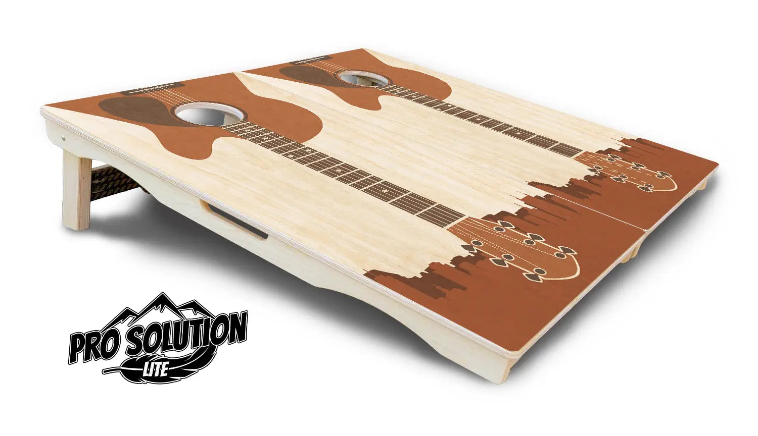 Guitar Cornhole Boards - Pro Solution Lite Series Cornhole Solutions