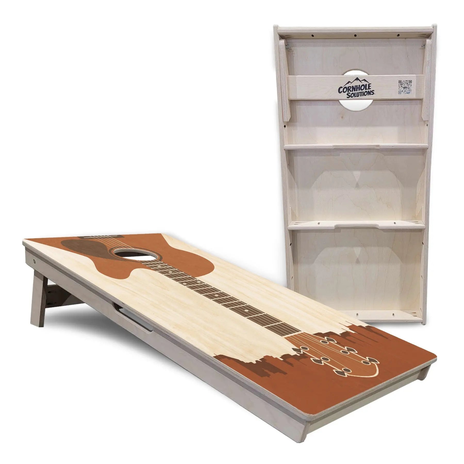 Guitar Design Cornhole Boards - Professional Tournament Series
